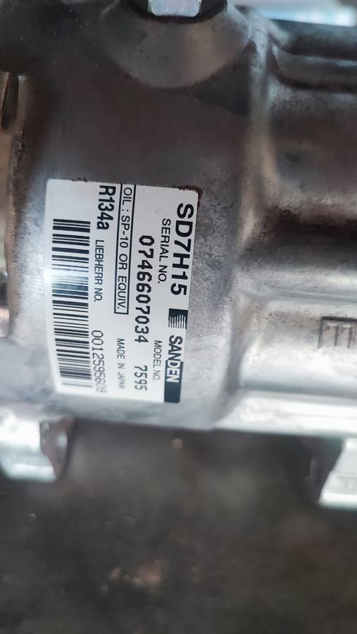 Sanden sd7h15 aircon compressor