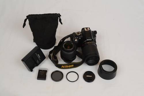 Complete Nikon D3100 Camera Kit with accessories