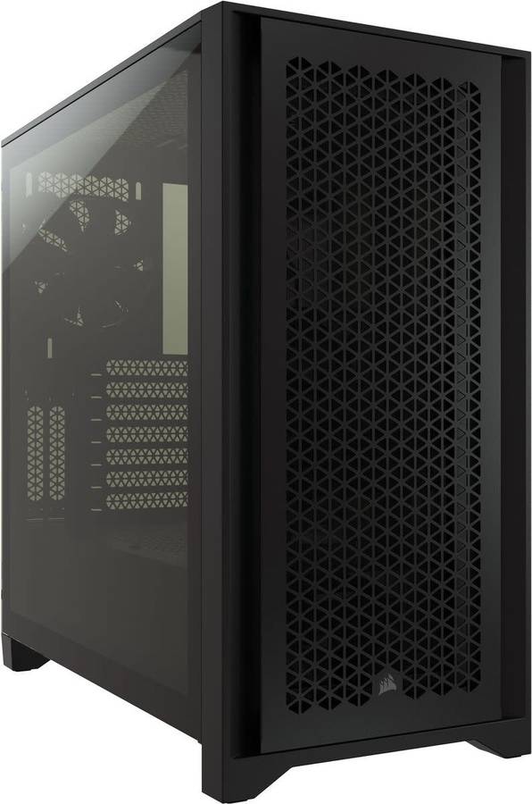 Corsair 4000D Airflow Tempered Glass Black Steel ATX Mid Tower