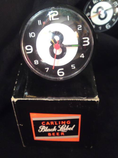 Carling Black Label 8 Ball Alarm Clock