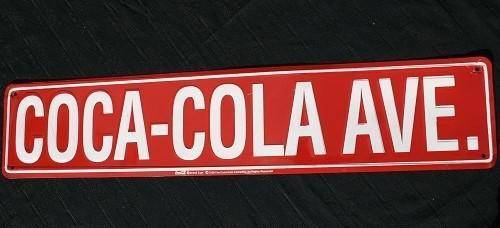 Coca-Cola Ave. Sign