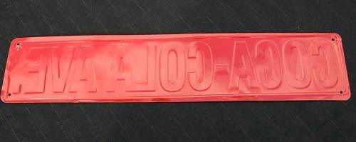 Coca-Cola Ave. Sign