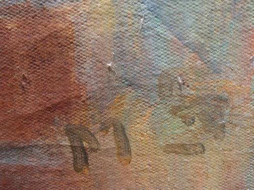 ORIGINAL MOLLIE STIEBEL - FABULOUS IMPRESSIONIST ARTIST IN THE 1950's - LOW START PRICE!