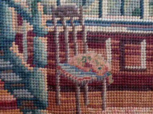 TAPESTRY - VINTAGE - BEAUTIFULLY DETAILED - REALLY INTERESTING AND EXPERTLY WORKED.  LOOSE TAPESTRY.