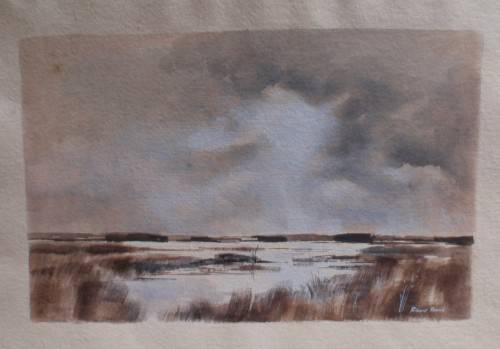 Richard Rennie 1932-2017  original watercolour - investment art -  low, low start!