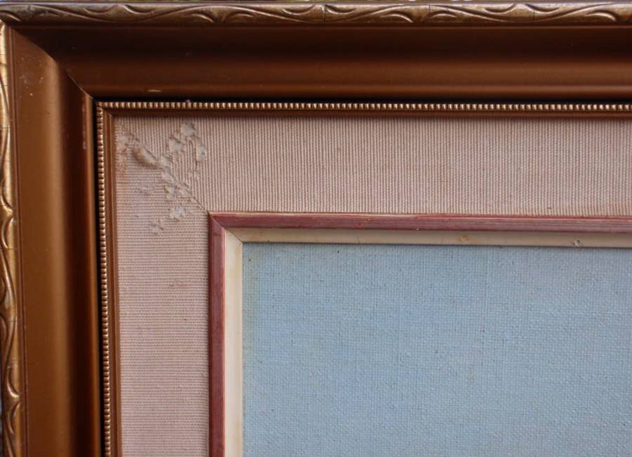 Vintage oil painting by H.Greenaway.  Classic S.African landscape beautifully executed.