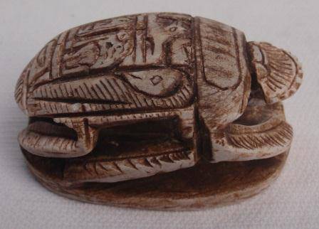 EGYTIAN 'HEART SCARAB' Scarab Beetle