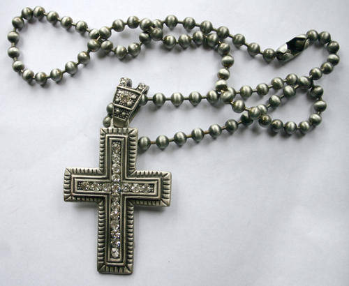 REBEL FAITH - Stainless steel cross Necklace