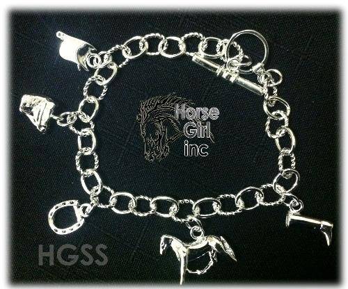 STERLING SILVER Horse Bracelet