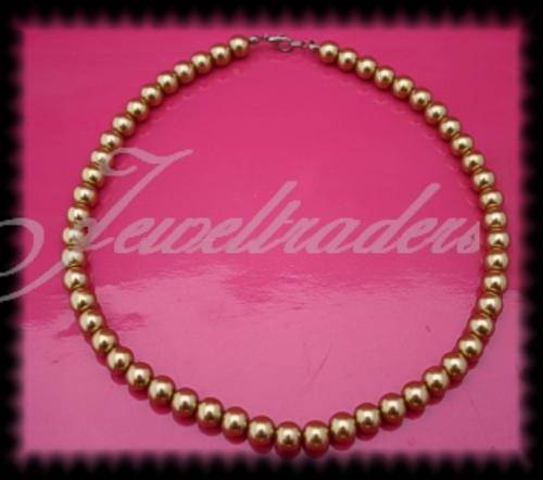 JT - BEAUTIFUL FAUX PEARL GOLDEN Necklace