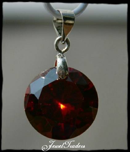 JT - January Birth Siam Authentic Crystal