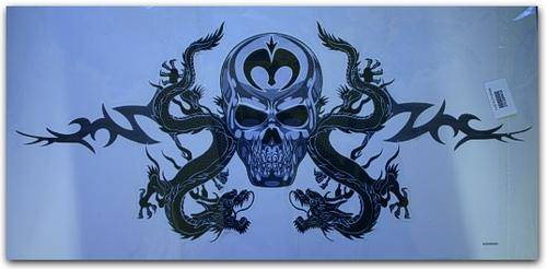 JT - 1 x Large Snakes & Skull Car Tattoo  decals