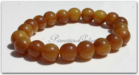 **NEW!!** Red Yellow Marble Lucite Buddha Prayer Beads