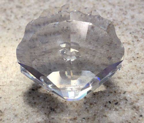 Swarovski Crystal Oyster With Crystal Pearl Clam Shell #