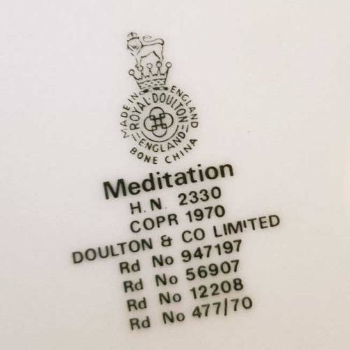 Royal Doulton Meditation HN2330