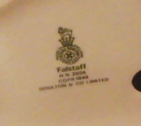 Royal Doulton Large Early Figure FALSTAFF HN 2054 issued 1950-92