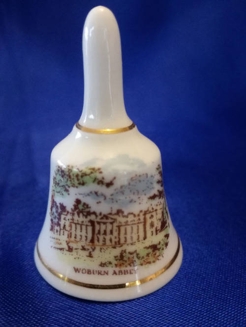 Bone China Bell Thimble Woburn Abby #