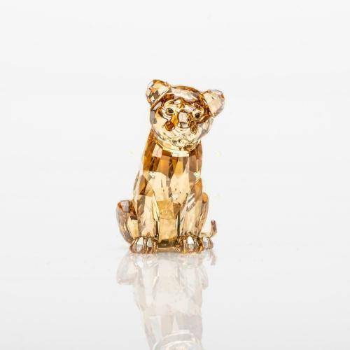 SWAROVSKI SCS ANNUAL EDITION 2016 LION CUB light brown crystal RETIRED #