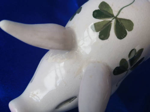 Plichta Pottery of London, pig figurine