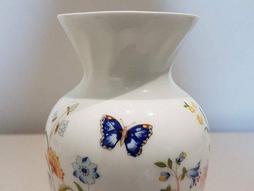 Aynsley China Cottage Garden 16cm Vase, Made In England