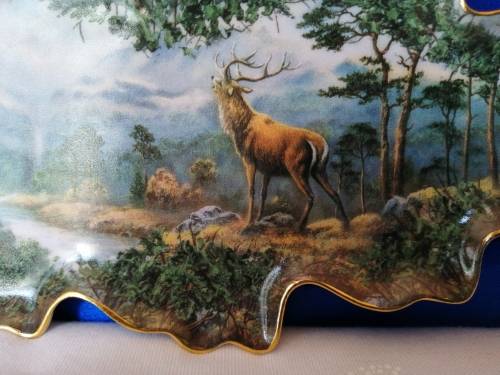 `Elegance of nature` Plate By Wendy Reeves Bradford Exchange #