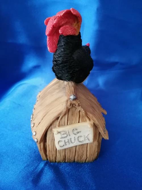 Piggin David Carbridge Pig with hen Piggin Cheeky