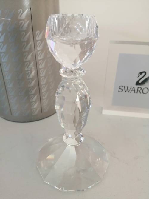Swarovski Crystal Tall Candleholder