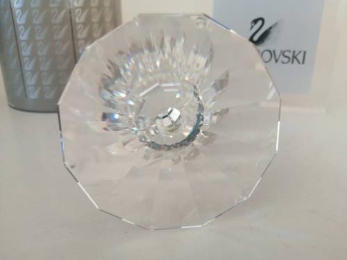 Swarovski Crystal Tall Candleholder