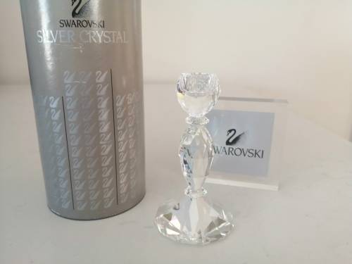Swarovski Crystal Tall Candleholder