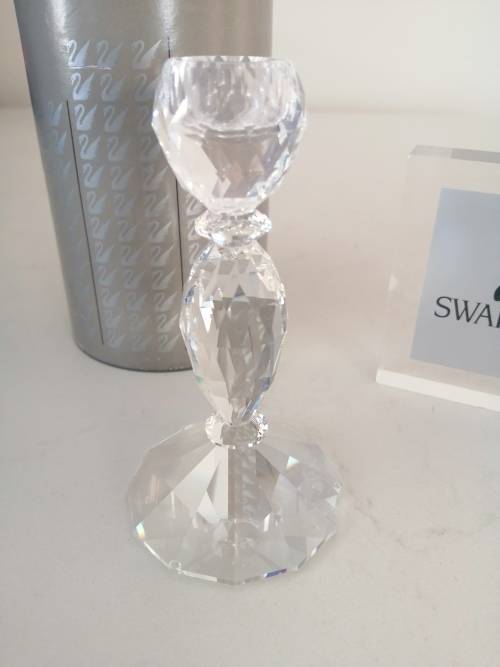 Swarovski Crystal Tall Candleholder