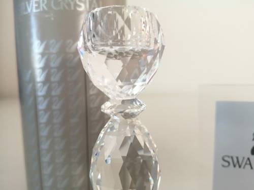 Swarovski Crystal Tall Candleholder