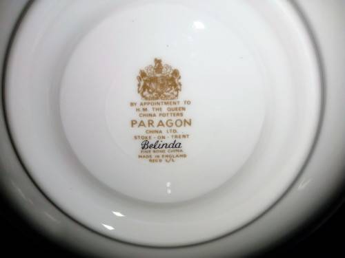 Paragon Fine Bone China Belinda Duo Cup And Saucer