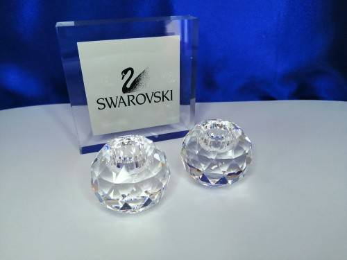 SWAROVSKI medium Global Candleholders #
