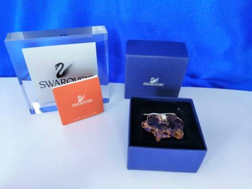 SWAROVSKI Crystal Pig Ornament #