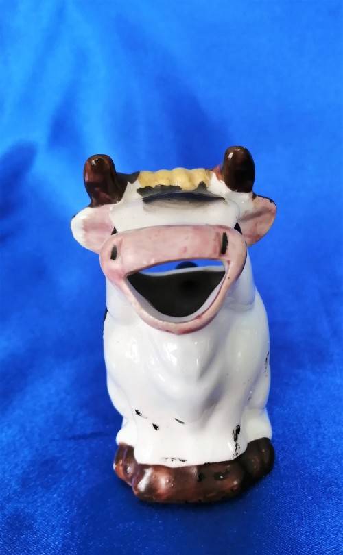 Vintage Ceramic Milk Cow Jug Japan #