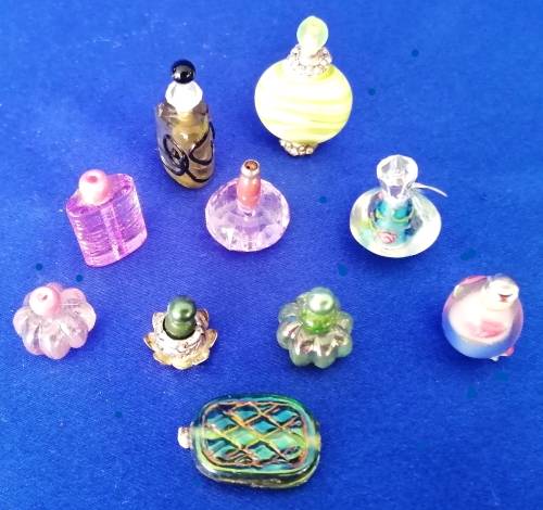 Vintage Dolls House Miniature Perfume Bottles