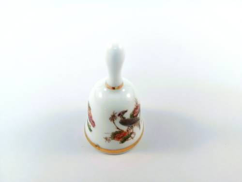 WEDGWOOD Kutani Crane Miniature Bell  #