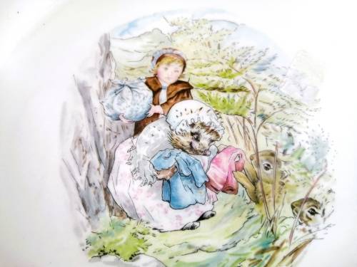 Beatrix Potter Mrs Tiggy-Winkle Wedgwood  Porridge Bowl