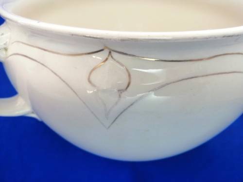 Vintage Porcelain Chamber Pot