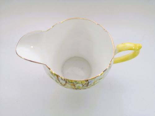 SHELLEY Daffodil Time Milk Jug ENGLAND