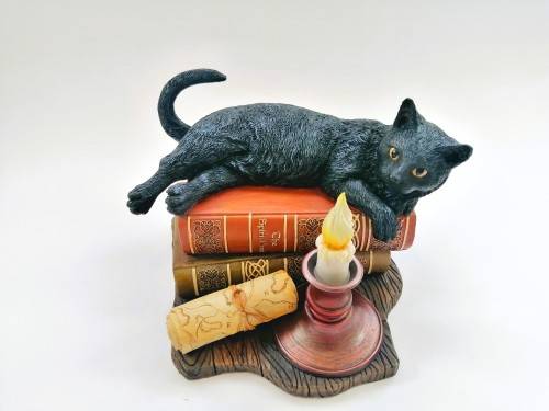 The Witching Hour by Lisa Parker - Black Cat Ornament - Nemesis Now