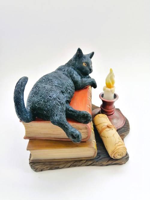 The Witching Hour by Lisa Parker - Black Cat Ornament - Nemesis Now