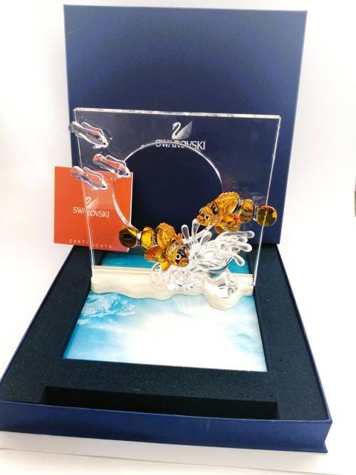 Swarovski Crystal Harmony Clown Fish  Annual Edition 2005 Trilogy: Wonders of the Sea