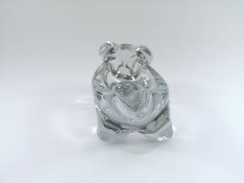Cristal DArques 24% Lead crystal Cat Candy Dish #