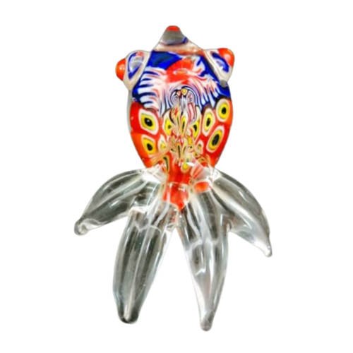 Murano Vintage Hand Made Glass Millefiori Fish Figurine