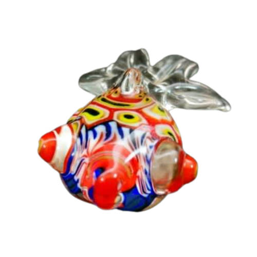 Murano Vintage Hand Made Glass Millefiori Fish Figurine