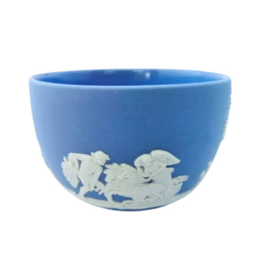 Wedgwood Blue Jasper Bowl Glazed Inside For Use