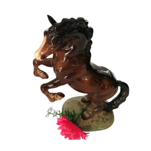 Vintage Beswick Style Large Rearing Horse Figurine