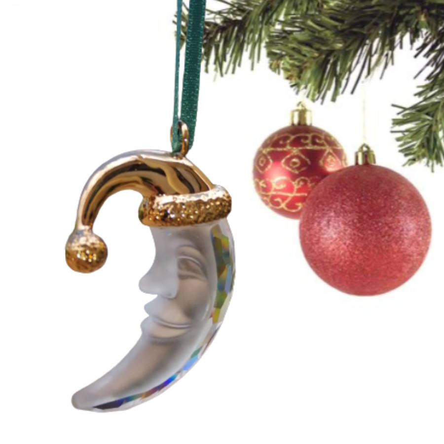 Swarovski Crystal Christmas Memories Ornaments Moon