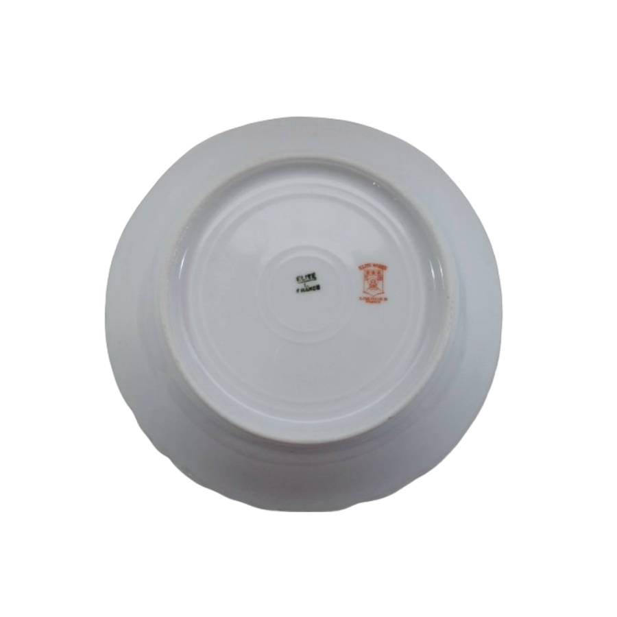 Limoges Elite Bridal Rose Bone China Dish
